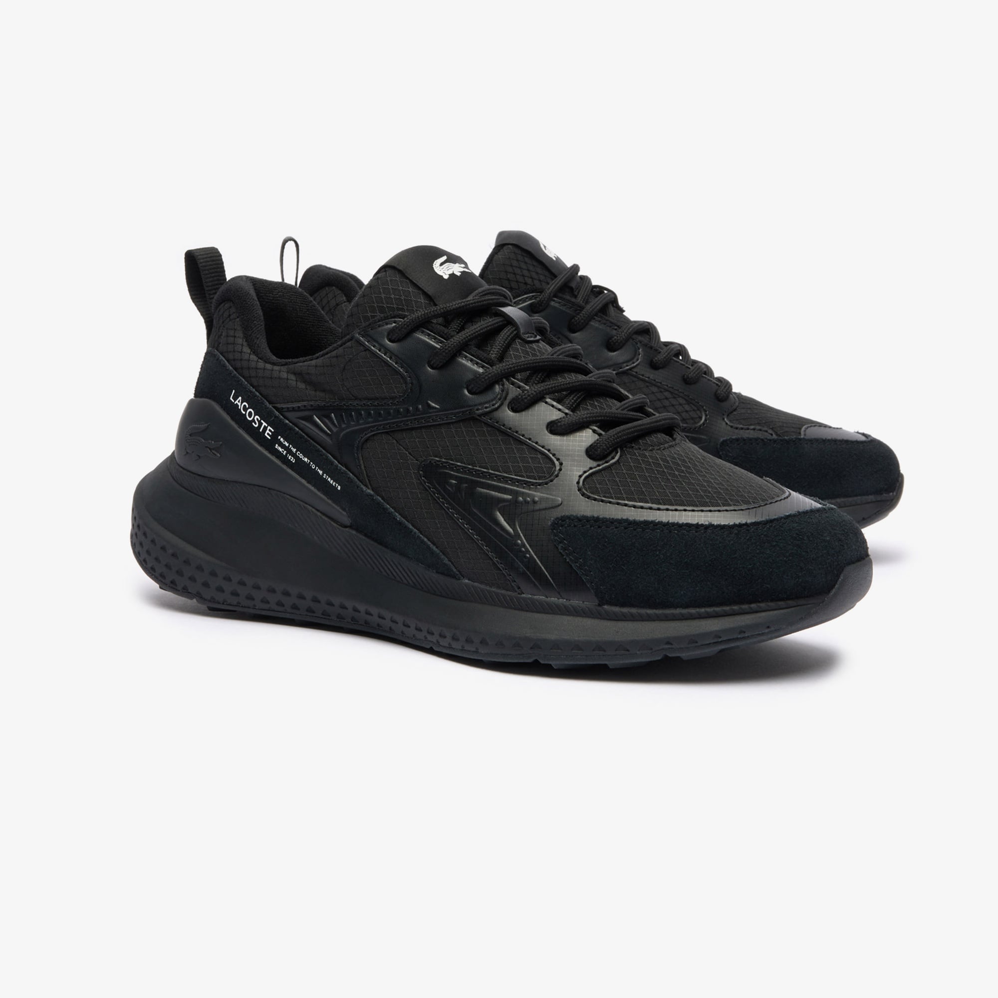 Lacoste L003 Evo Erkek Siyah Sneaker