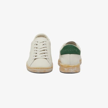  Lacoste Carnaby Set Erkek Krem Sneaker