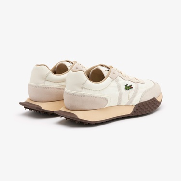  Lacoste L-Spin Deluxe 3.0 Kadın Bej Sneaker