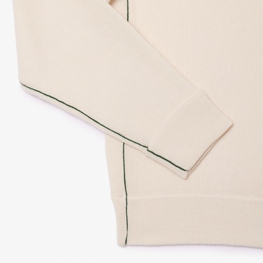  Lacoste Kadın Beyaz Triko