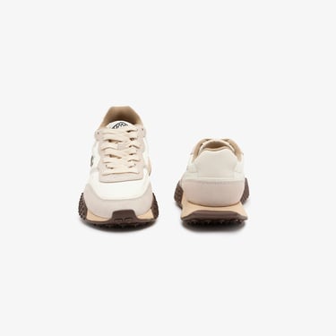  Lacoste L-Spin Deluxe 3.0 Kadın Bej Sneaker