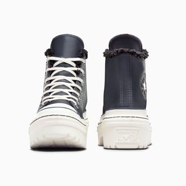  Converse Chuck Taylor All Star Lugged Lift Kadın Lacivert Deri Platform Bot