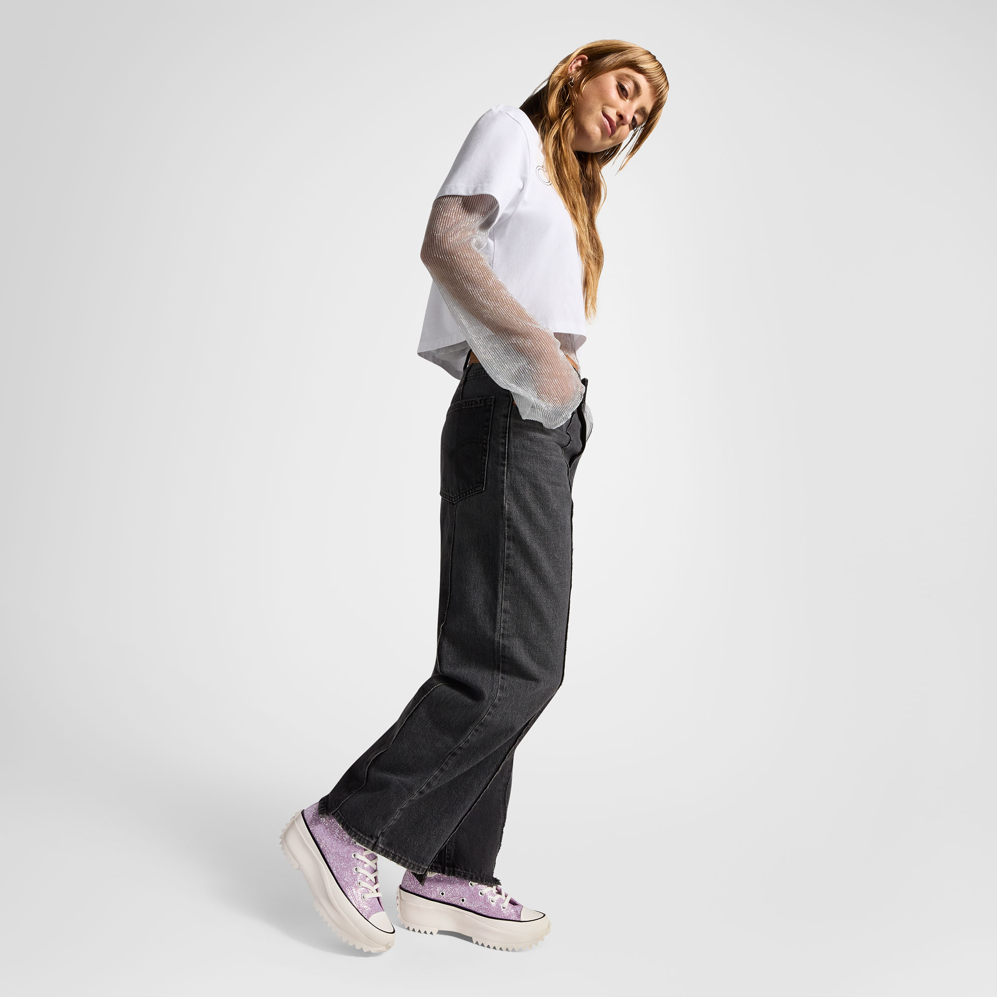 Converse Mor Converse Run Star Hike Unisex Platform Sneaker