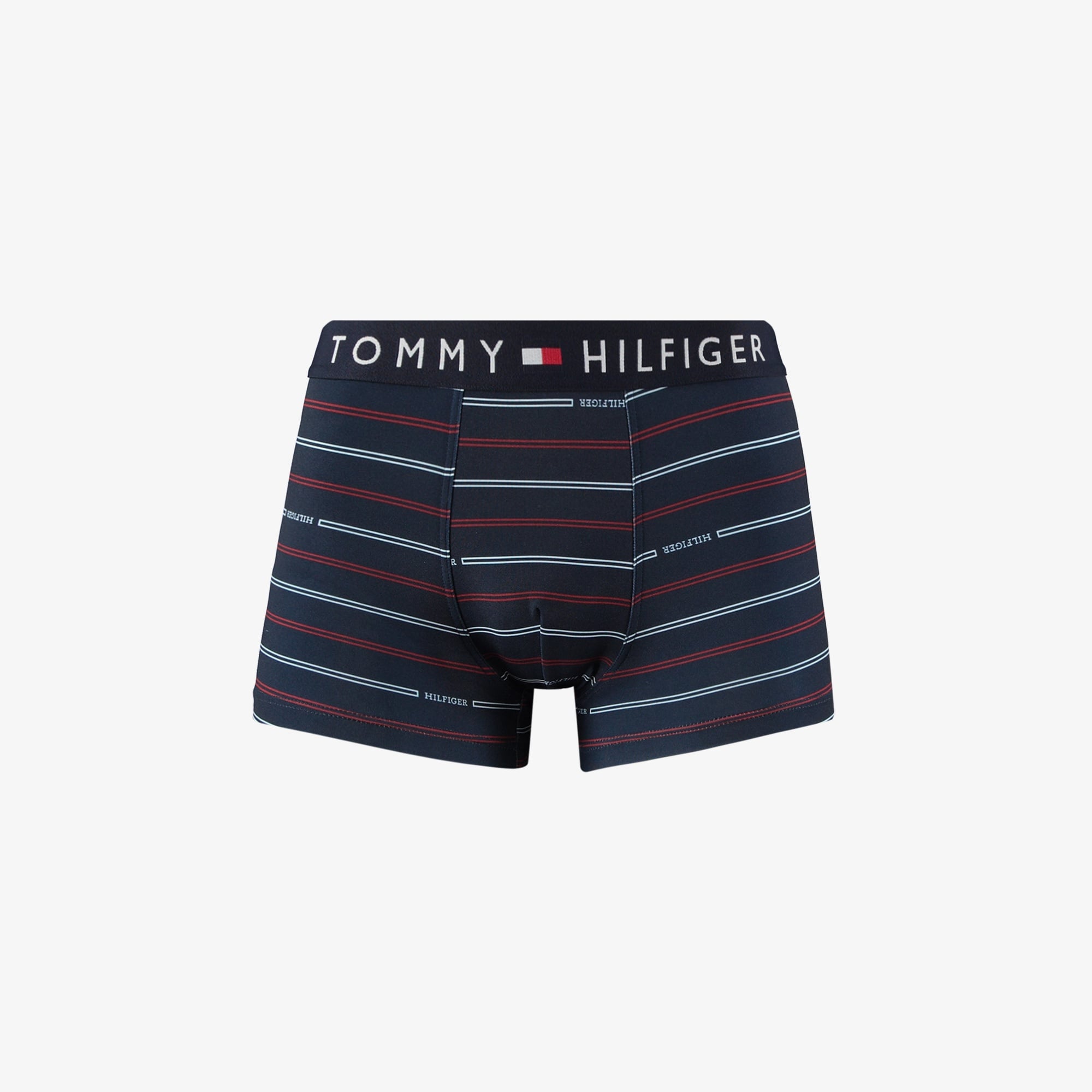 Tommy Hilfiger Trunk Mf Print Erkek Mavi Boxer