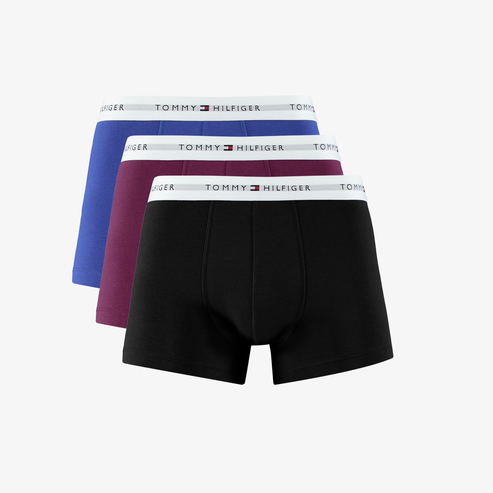 Tommy Hilfiger 3lü Erkek Renkli Boxer