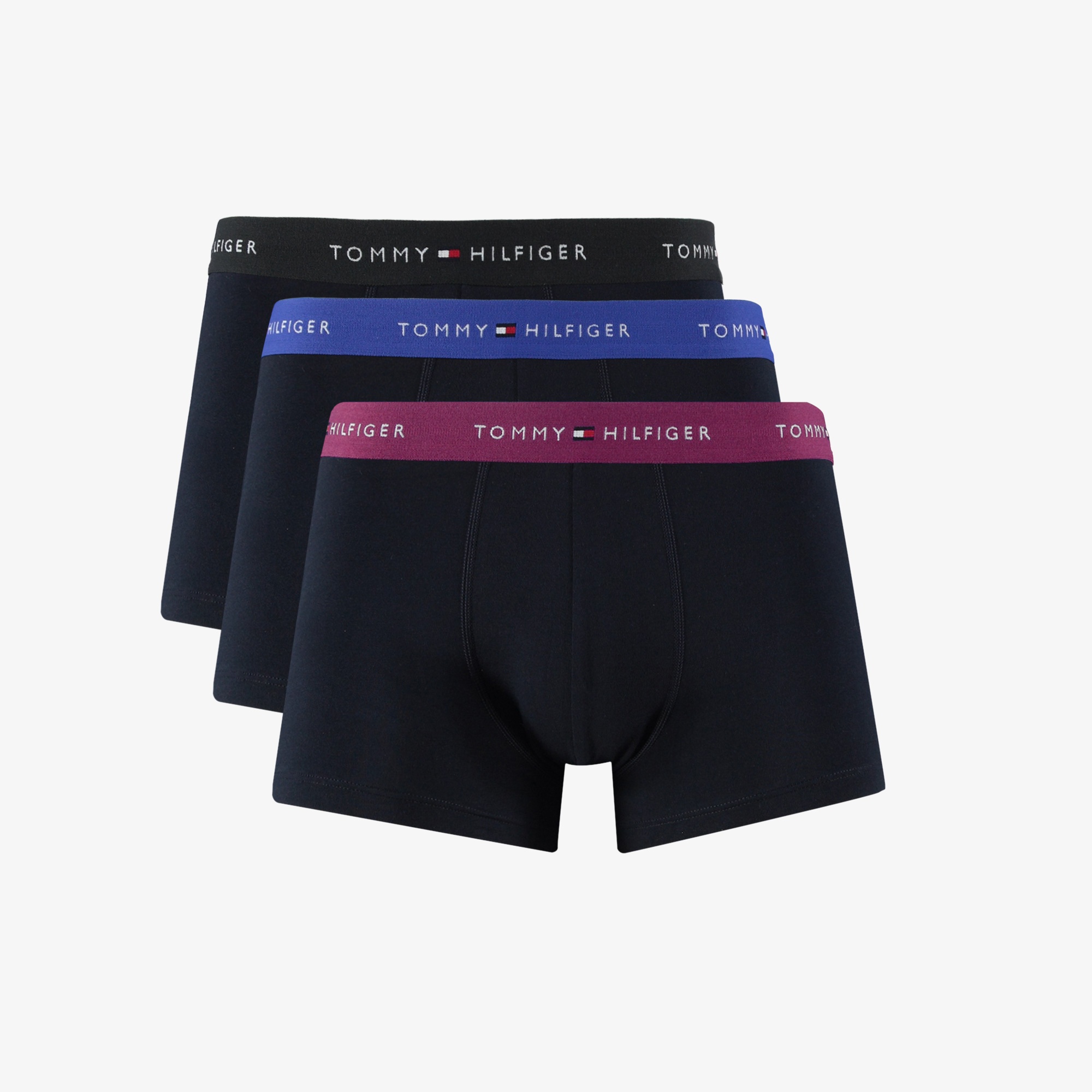 Tommy Hilfiger Trunk Erkek Lacivert 3'lü Boxer