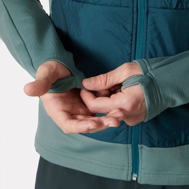  Versalite Hybrid Fleece Erkek Yeşil Outdoor Ceket