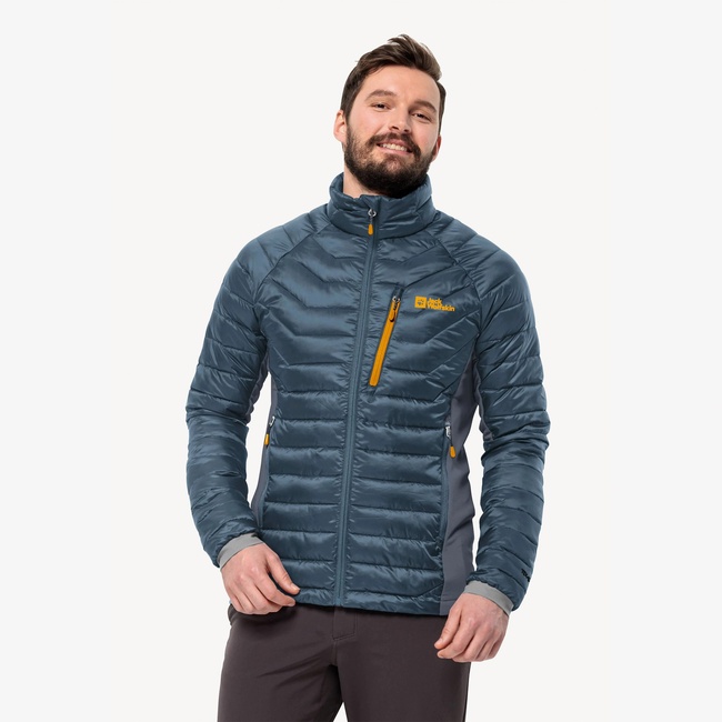  Jack Wolfskin Routeburn Pro Insulated Erkek Lacivert Mont