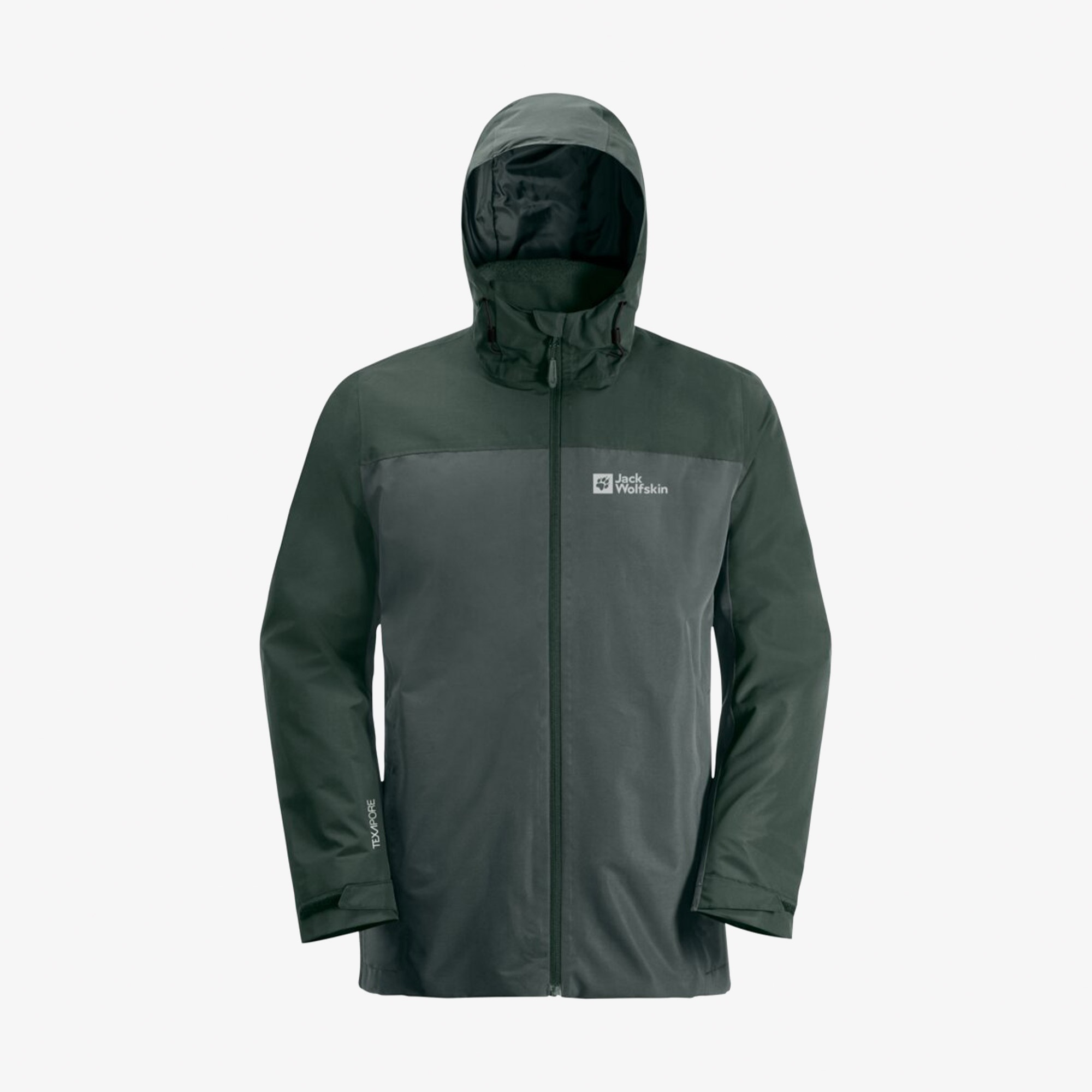 Jack Wolfskin Taubenberg 3in1 Erkek Yeşil Mont