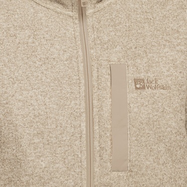  Jack Wolfskin Tannenspur Erkek Bej Polar Ceket
