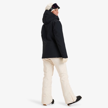  Roxy Galaxy Jk Kadın Siyah Kayak Montu