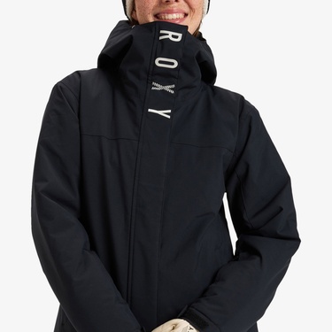  Roxy Galaxy Jk Kadın Siyah Kayak Montu