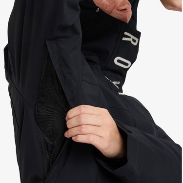  Roxy Galaxy Jk Kadın Siyah Kayak Montu