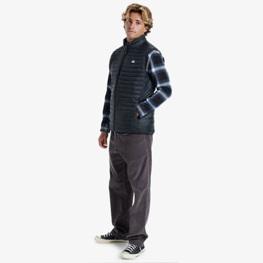  Quiksilver Scaly Insulated Erkek Siyah Yelek