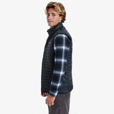  Quiksilver Scaly Insulated Erkek Siyah Yelek