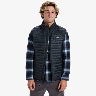  Quiksilver Scaly Insulated Erkek Siyah Yelek