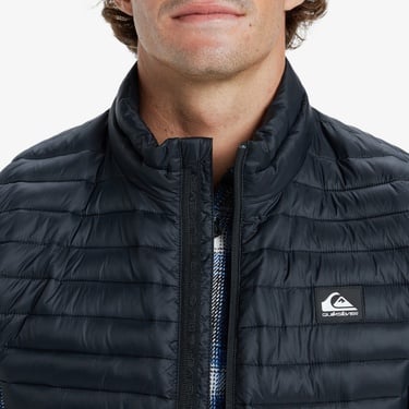  Quiksilver Scaly Insulated Erkek Siyah Yelek