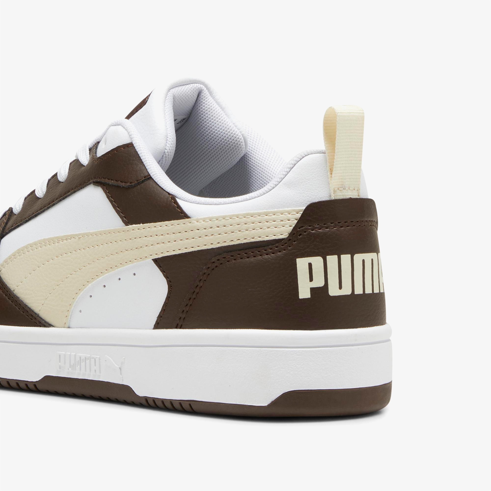 Puma Rebound V6 Low Erkek Kahverengi Spor Ayakkabı