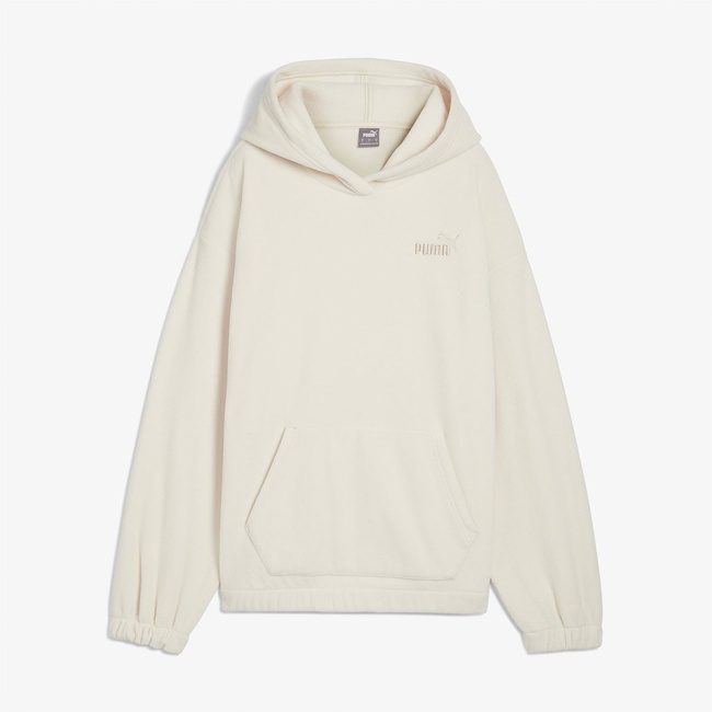  Puma Essentials Elevated Kadın Bej Günlük Sweatshirt