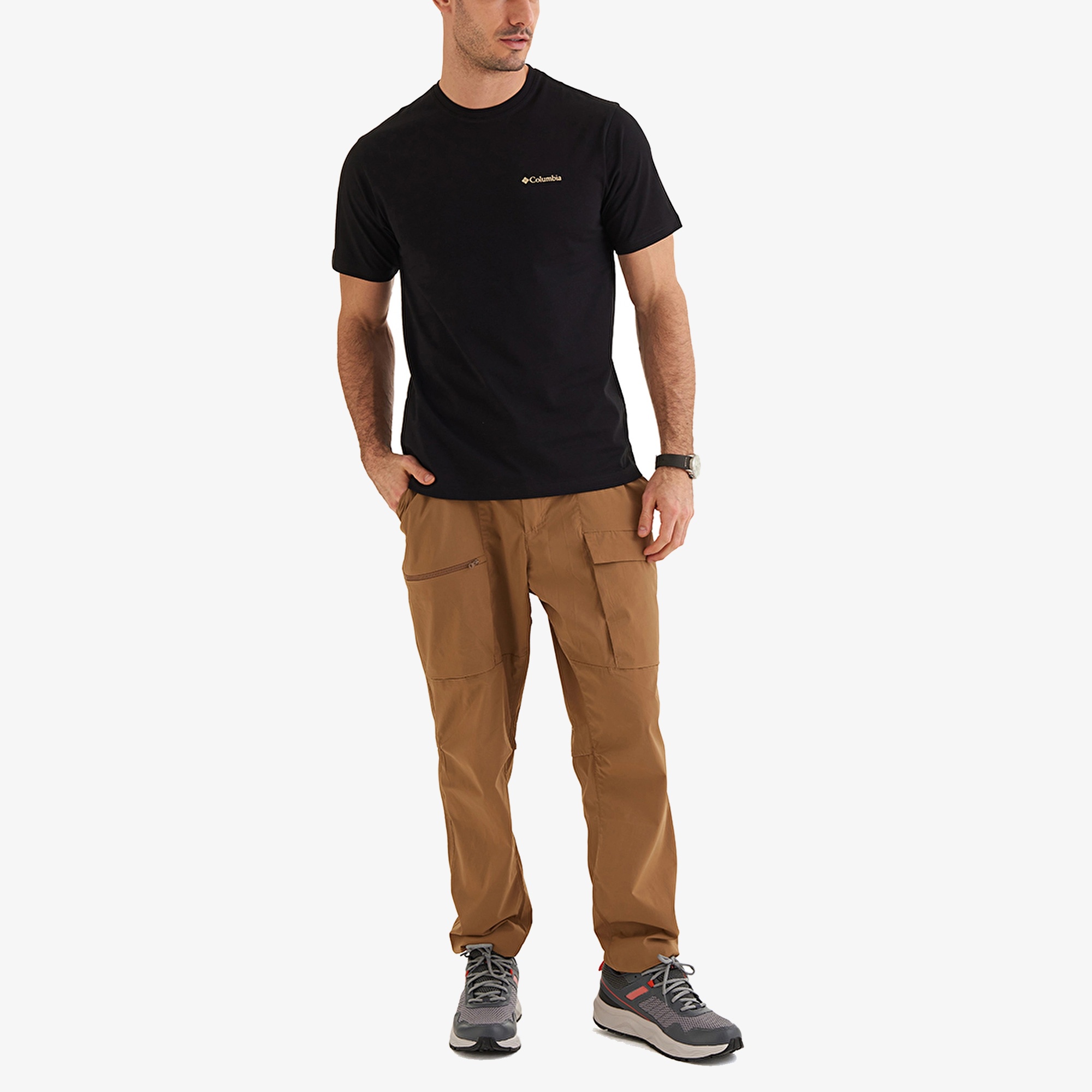 Columbia Csc Comfort Erkek Siyah Günlük T-Shirt