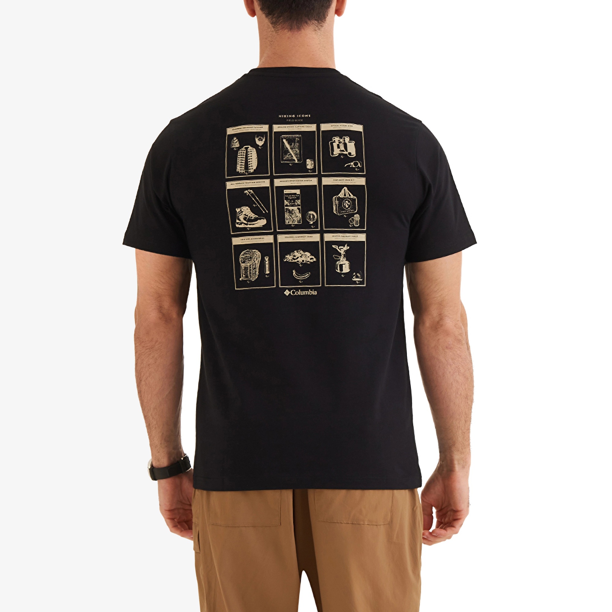 Columbia Csc Comfort Erkek Siyah Günlük T-Shirt