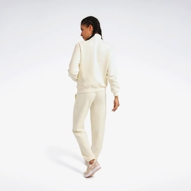  Reebok Q3 Ide Fleece Kadın Bej Günlük Sweatshirt