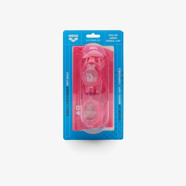  Arena Çocuk Pembe Boneş-Havuz Gözlüğü Seti