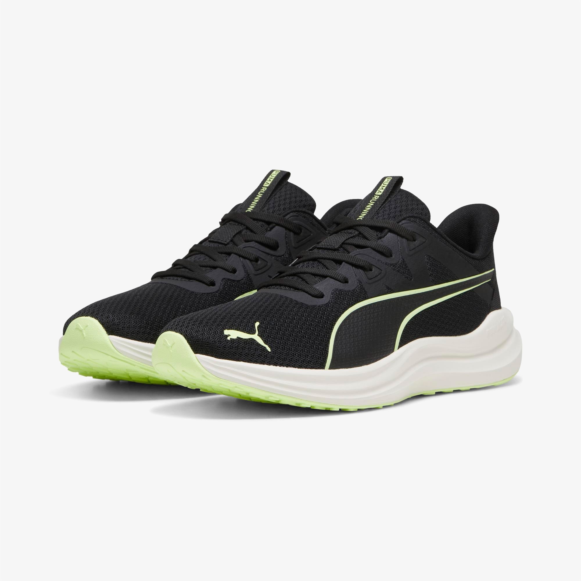 Puma Reflect Lite Unisex Siyah Koşu Ayakkabısı