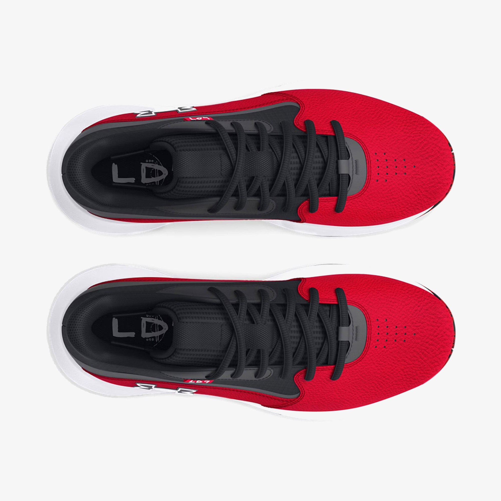 Under Armour Lockdown 7 Erkek Kırmızı Basketbol Ayakkabısı