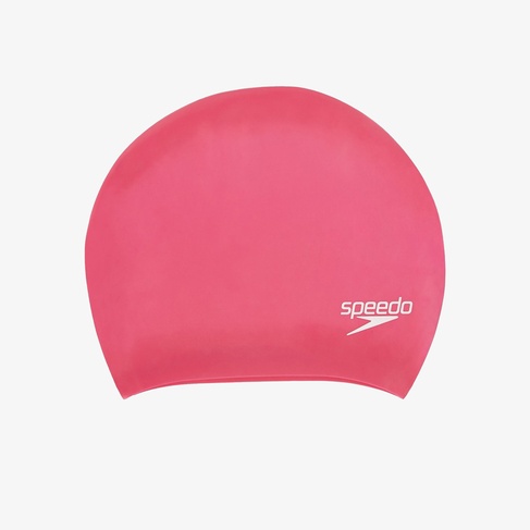  Speedo Long Hair Cap Au Unisex Pembe Yüzücü Bonesi