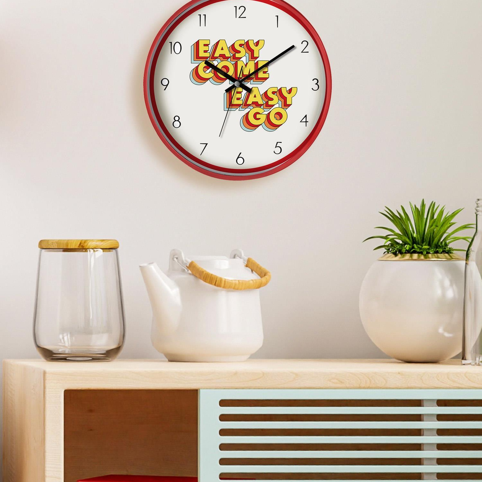 Limoncello Duvar Saati 30 Cm