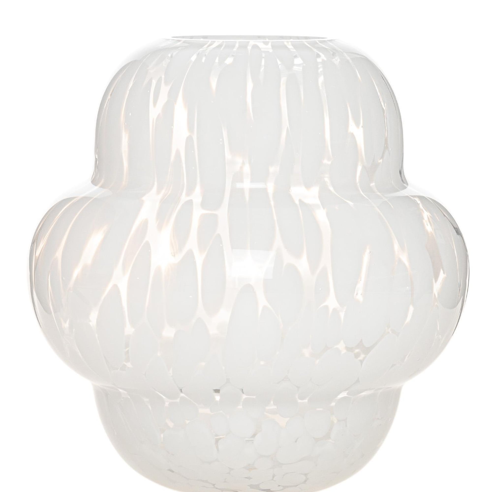 Blanco Cam Vazo 20x22 cm