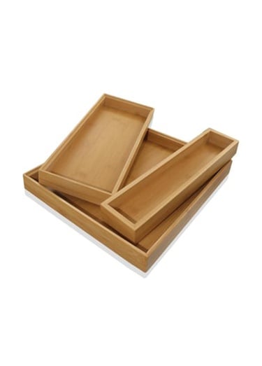  Natura Bambu Organizer Kutu 30x26x4 cm