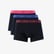 Tommy Hilfiger 3'lü Trunk Erkek Lacivert Boxer