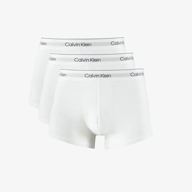  Calvin Klein 3lü Erkek Beyaz Boxer