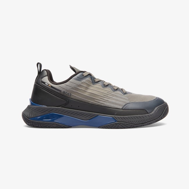  Boss Erkek Gri Sneaker