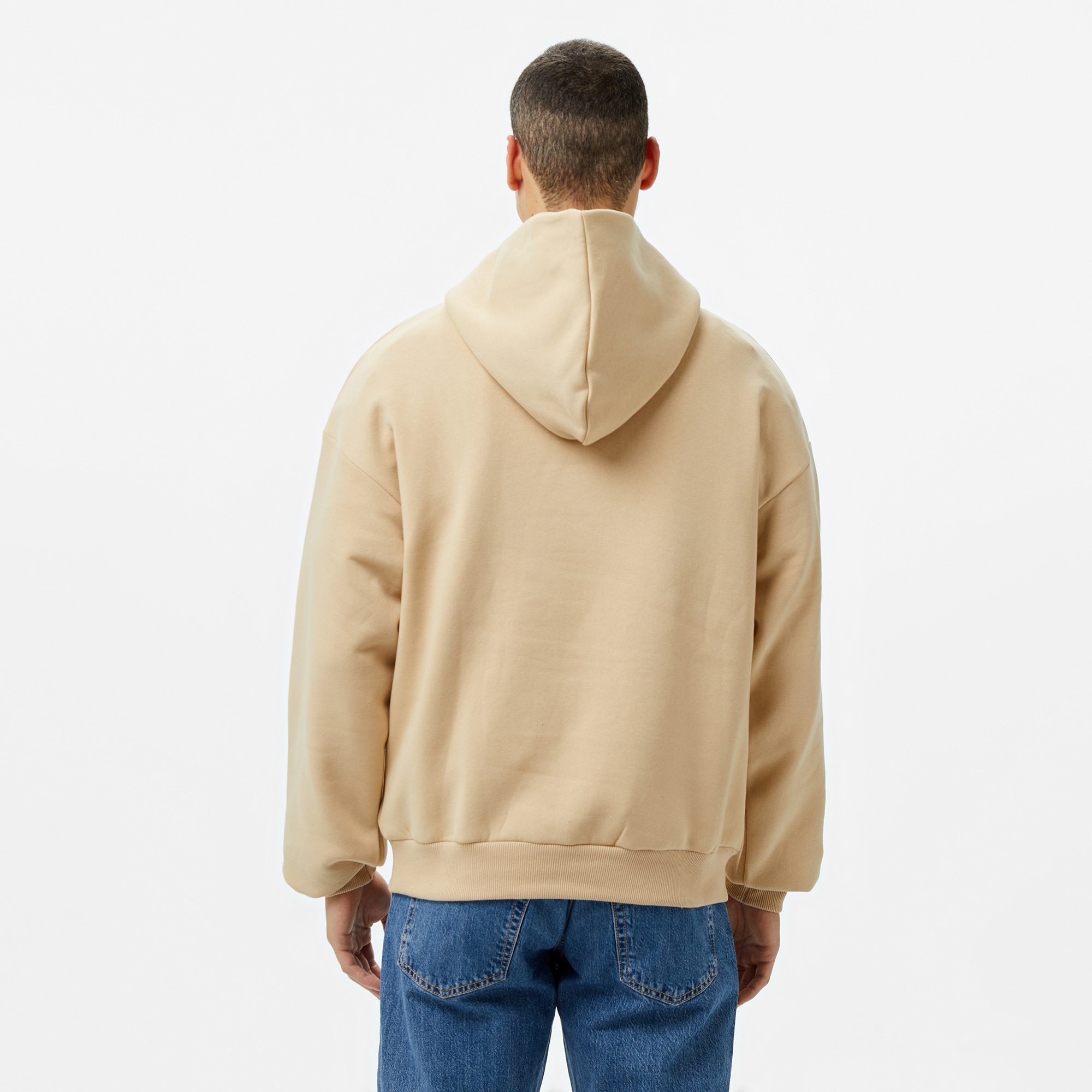 Karl Kani Kani Street Academy Os  Erkek Krem Hoodie