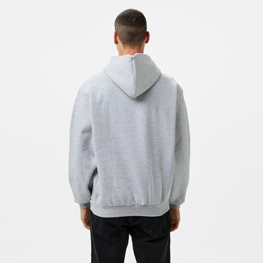  Karl Kani Og Eagle Print Os  Erkek Gri Hoodie