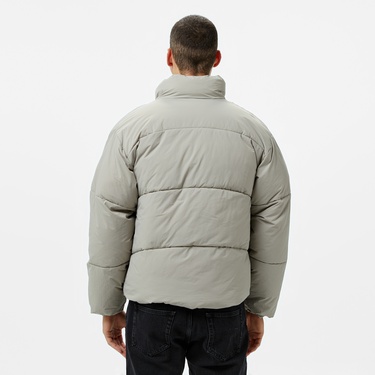  Karl Kani Small Signature Puffer Erkek Gri Ceket