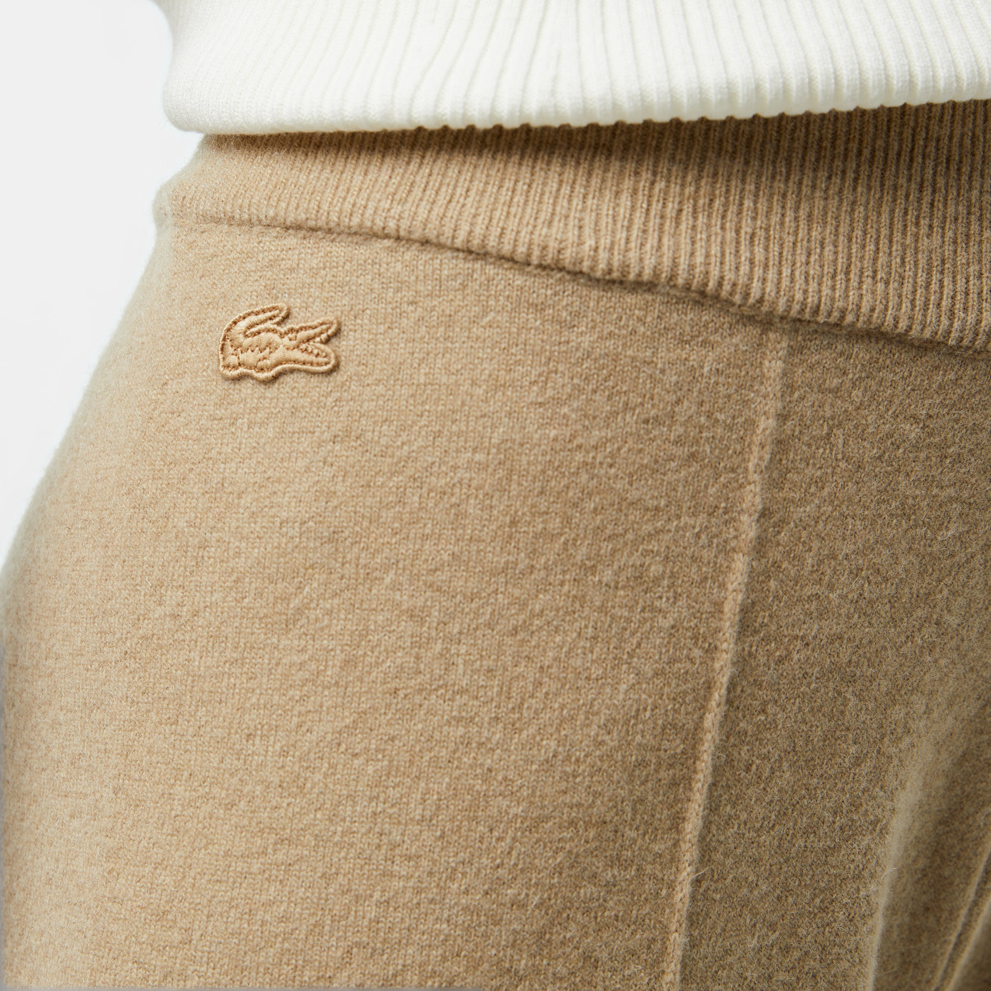 Kadın Relaxed Fit Bej Pantolon