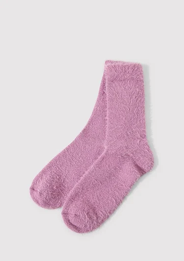  Mavi Pembe Bot Çorabı 1913370-28396