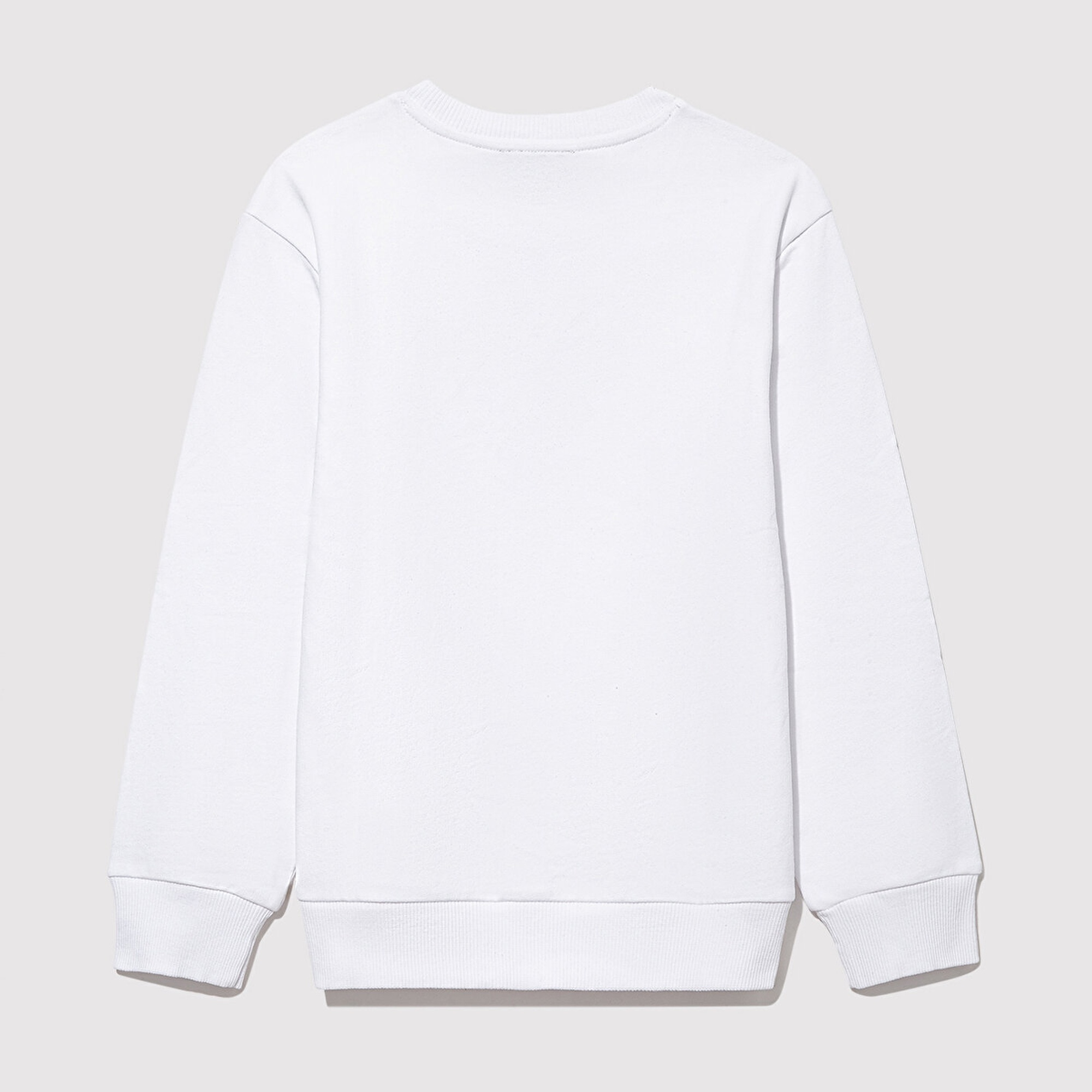 Mavi Kırmızı Miav Baskılı Beyaz Çocuk Sweatshirt 6610031-602