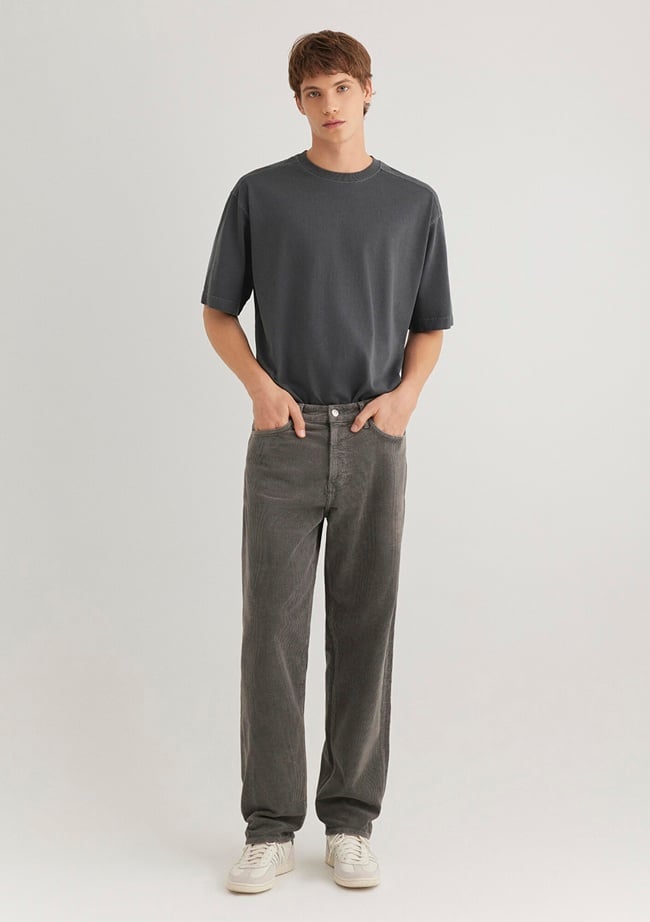  Mavi Toronto Street Antrasit Kadife Jean Pantolon 0010289-88438