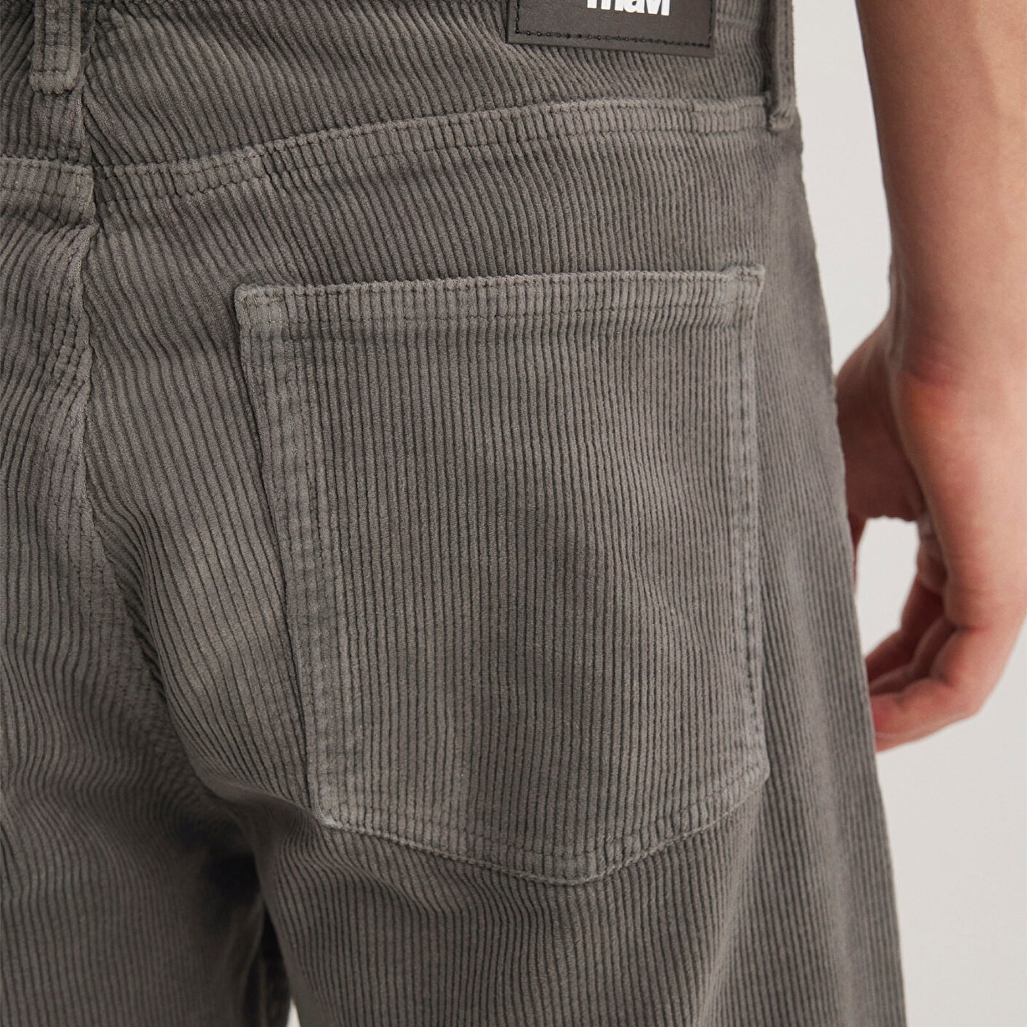 Mavi Toronto Street Antrasit Kadife Jean Pantolon 0010289-88438