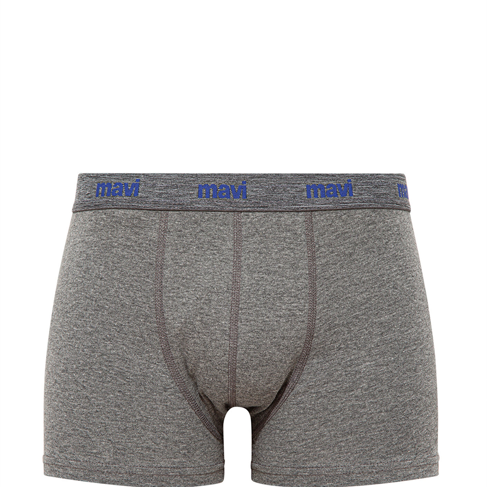 Mavi 3lü Gri Basic Boxer Seti 0911407-23854