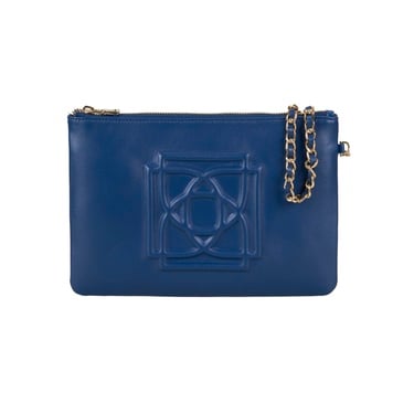  Vionya Lacivert Kadın Deri El Çantası