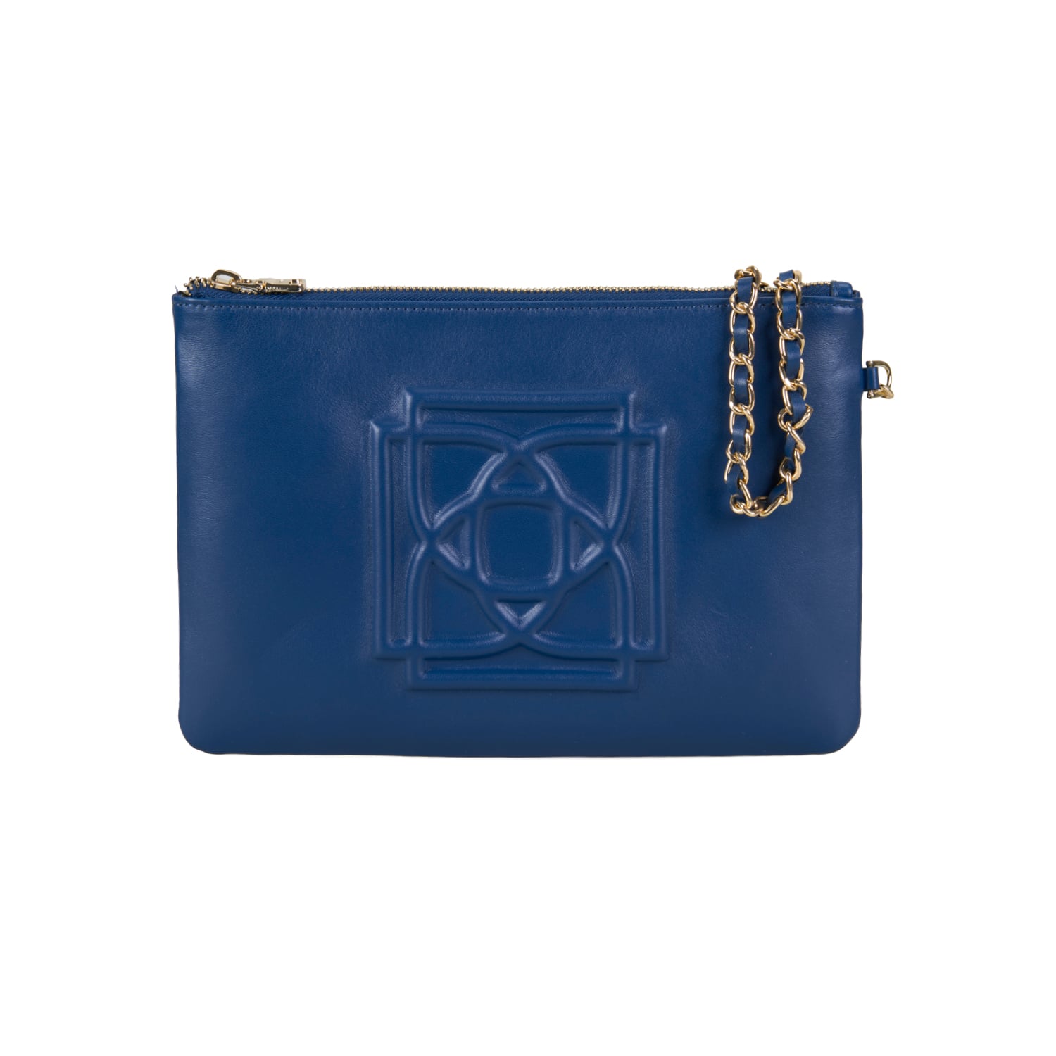  Vionya Lacivert Kadın Deri El Çantası