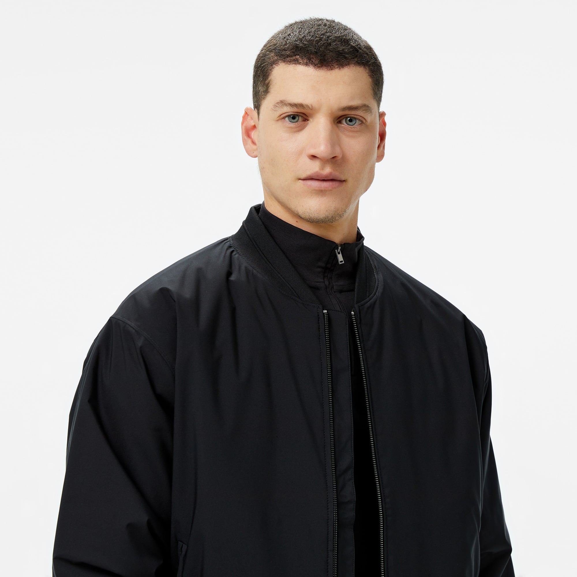Calvin Klein Sport Hero Erkek Siyah Bomber Ceket