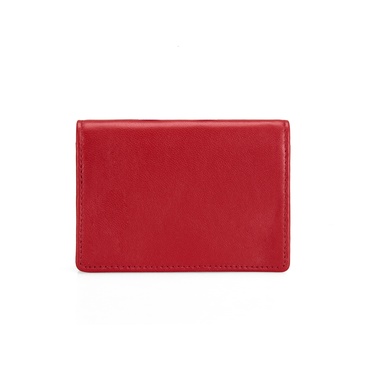  Jonah Kırmızı Kadın Deri Cüzdan