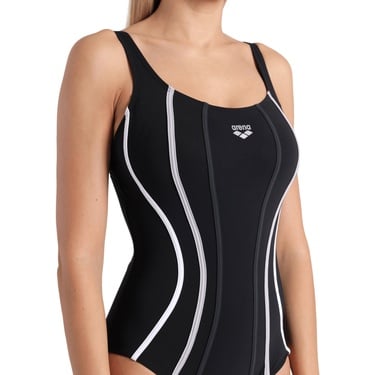  Swimsuit Sofia Soft Curve Back Kadın Siyah Yüzücü Mayo 008141550